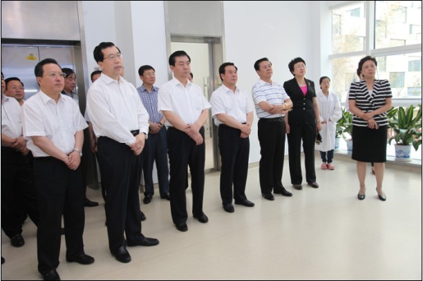 The delegation of Weifang Party and administration visited the Park